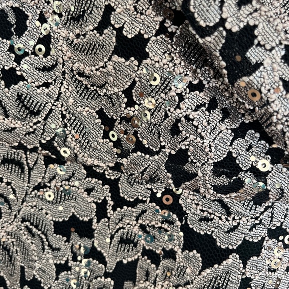 Jessica Howard Glitter Lace Sheath Dress, 12P, (NWT) - Picture 6 of 7